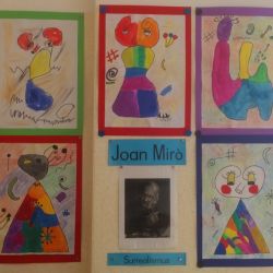 Zeichnen und Gestalten à la Joan Miró