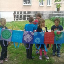 Muttertagsvorbereitungen