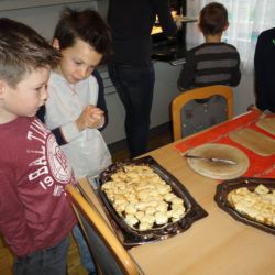 Kekse backen in der 2b